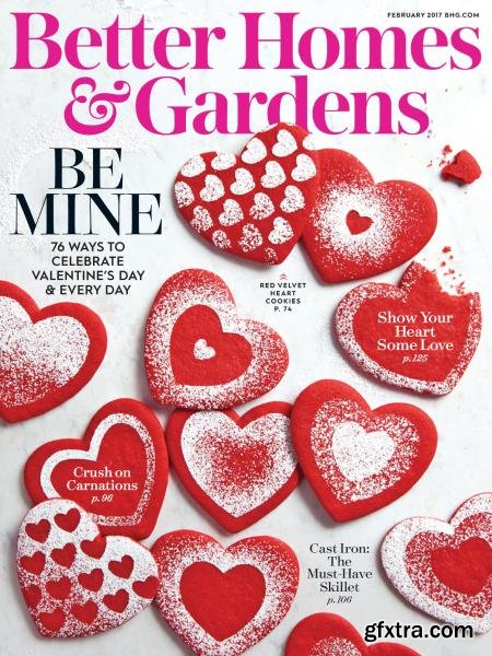 Better Homes and Gardens USA - February 2017