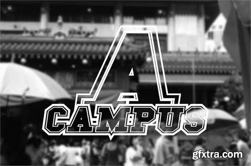 Campus A font