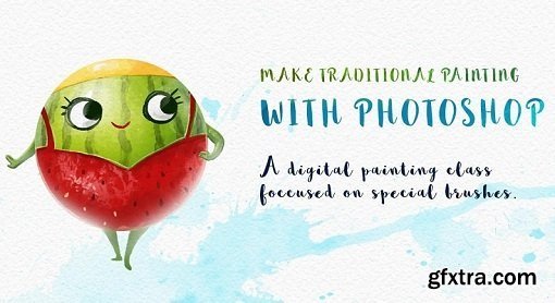 The magic of digital brushes: How to simulate traditional painting with Photoshop