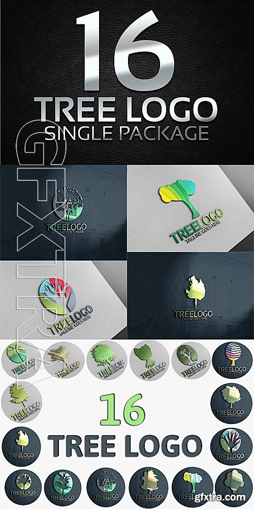 CM - 16 Tree Logo ALL SINGLE PACKAGE 1153018