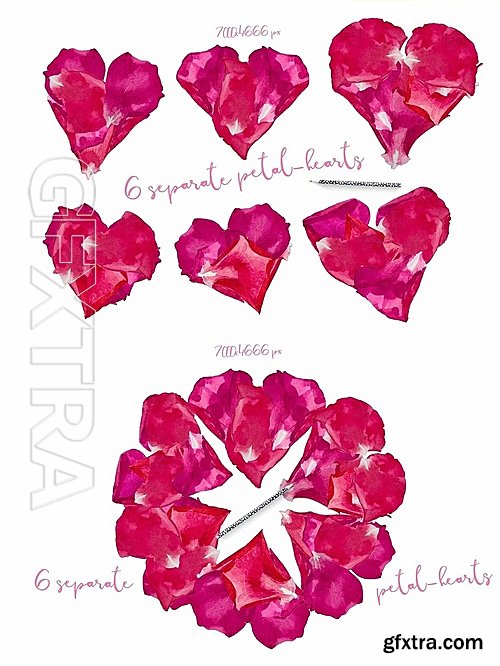 CM - Red Roses Backgrounds & Hearts 1154235