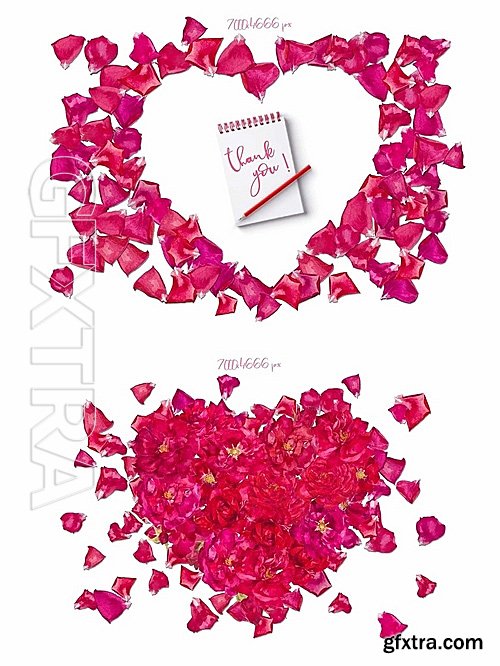 CM - Red Roses Backgrounds & Hearts 1154235