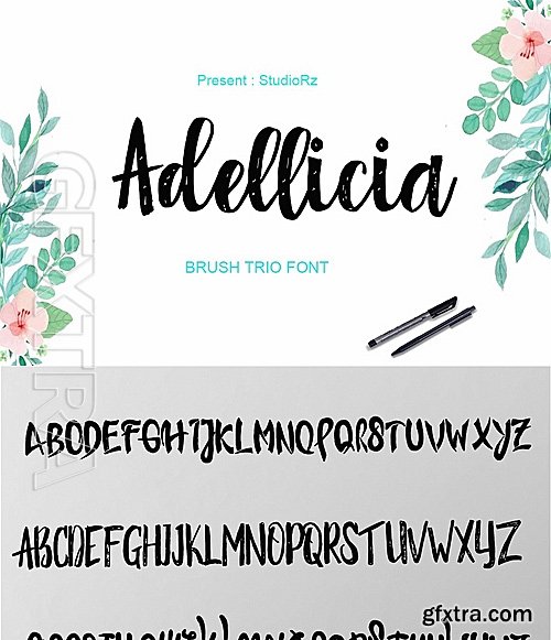 CM - Adellicia Trio Font 1152255