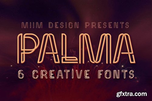 CreativeMarket Palma - Display Font 1143533