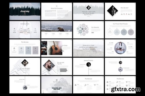 CreativeMarket Journey - Keynote Template 1141751