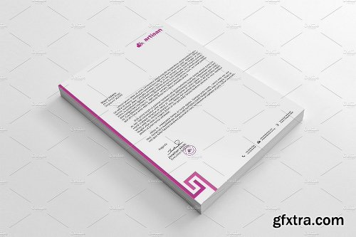 CreativeMarket Letterhead 1143358