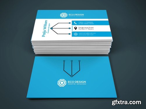 CreativeMarket Simple Creative Business Card 1144762