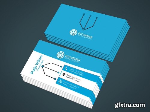 CreativeMarket Simple Creative Business Card 1144762