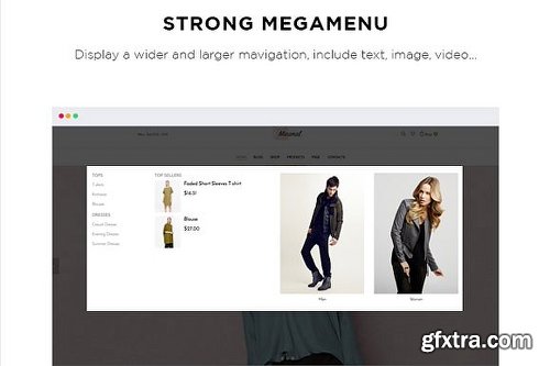 CreativeMarket Minimal Responsive Prestashop Theme 1143536