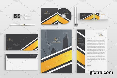 CreativeMarket Corporate Stationery Pack 1144586