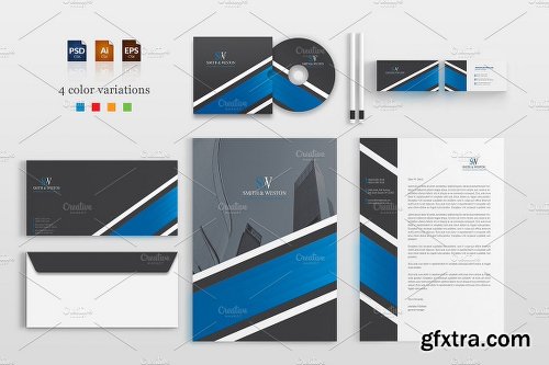 CreativeMarket Corporate Stationery Pack 1144586