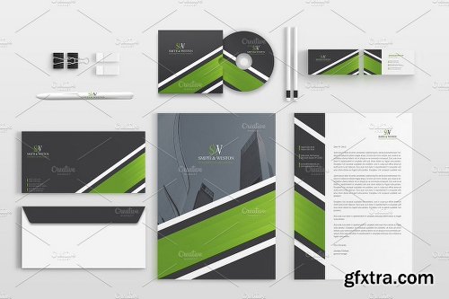 CreativeMarket Corporate Stationery Pack 1144586