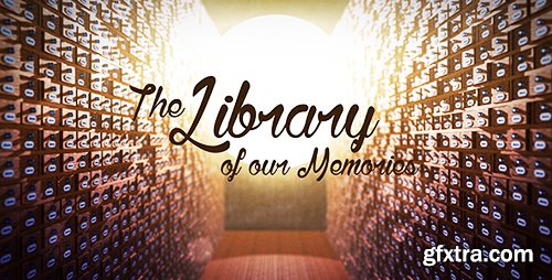 Videohive The Library of our Memories Slideshow 12060253