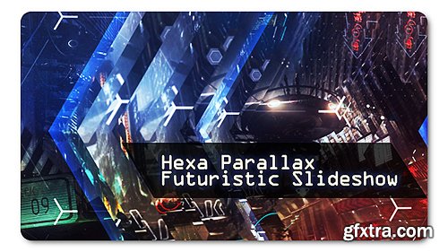 Videohive Hexa Parallax | Futuristic Slideshow 19141535