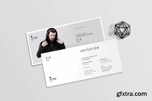 CreativeMarket Fashion Show Invitation 1143813