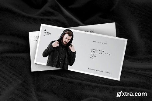 CreativeMarket Fashion Show Invitation 1143813