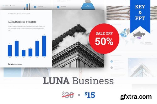 CreativeMarket Luna Business Company Theme 1143955