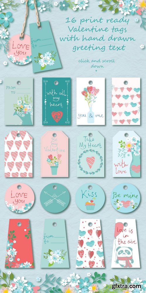 CreativeMarket Valentine's Day collection 1142914