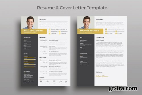 CreativeMarket Resume/CV 1148171