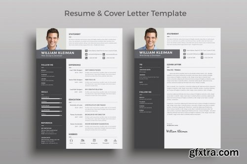 CreativeMarket Resume/CV 1148171