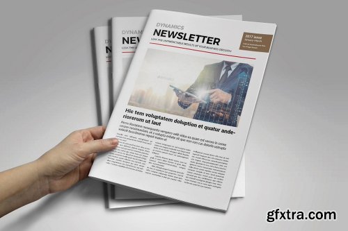 CreativeMarket Dynamics Newsletter Template 1148251