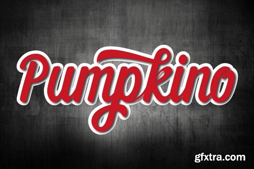 CreativeMarket Pumpkino Font 577529