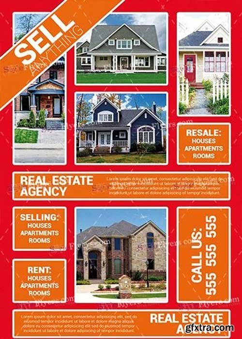 Real Estate PSD V11 Flyer Template