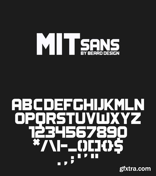 MIT Sans Font