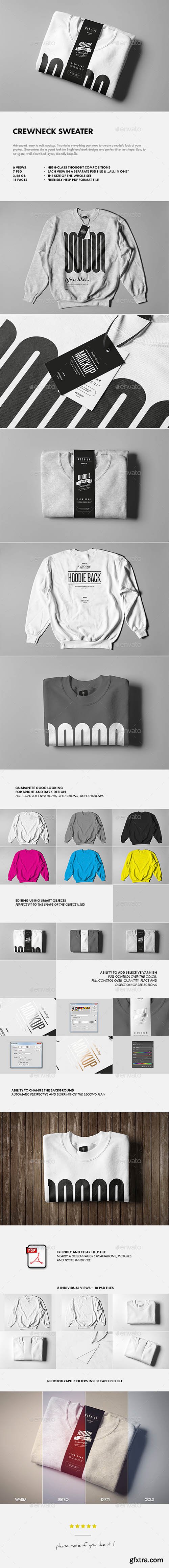 Graphicriver Crewneck Sweater Mock-up 13566895