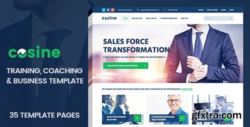 ThemeForest - Cosine - Training, Coaching & Business HTML Template (Update: 30 August 16) - 17377330