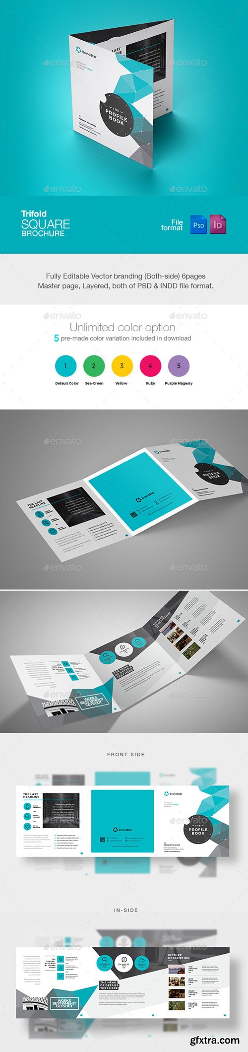 GR - Square Trifold Brochure 17807531