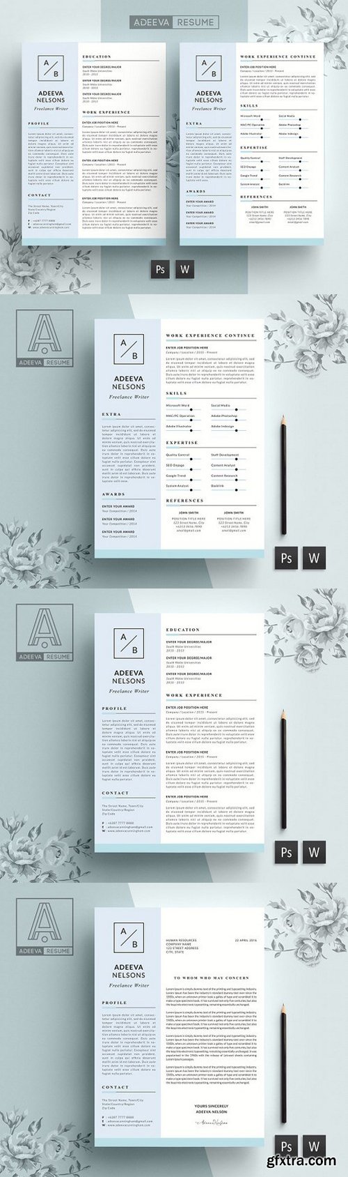 CM - Simple Resume Template Nelson 915176