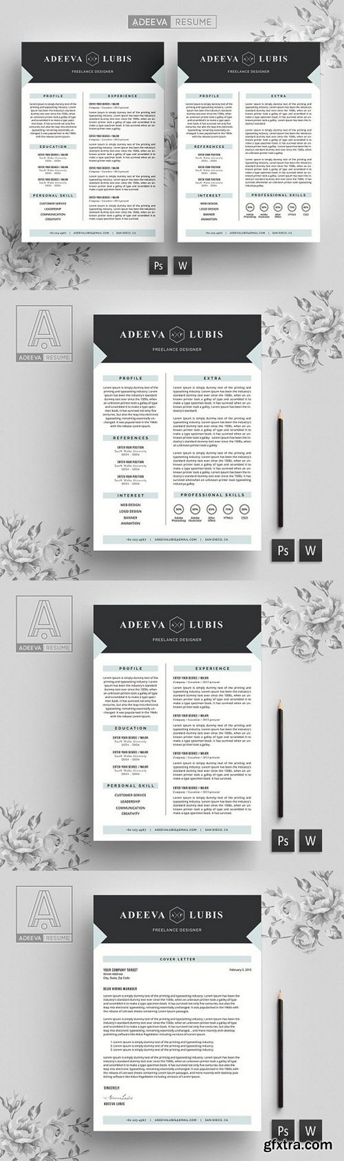 CM - Modern Resume Template Lubis 915167