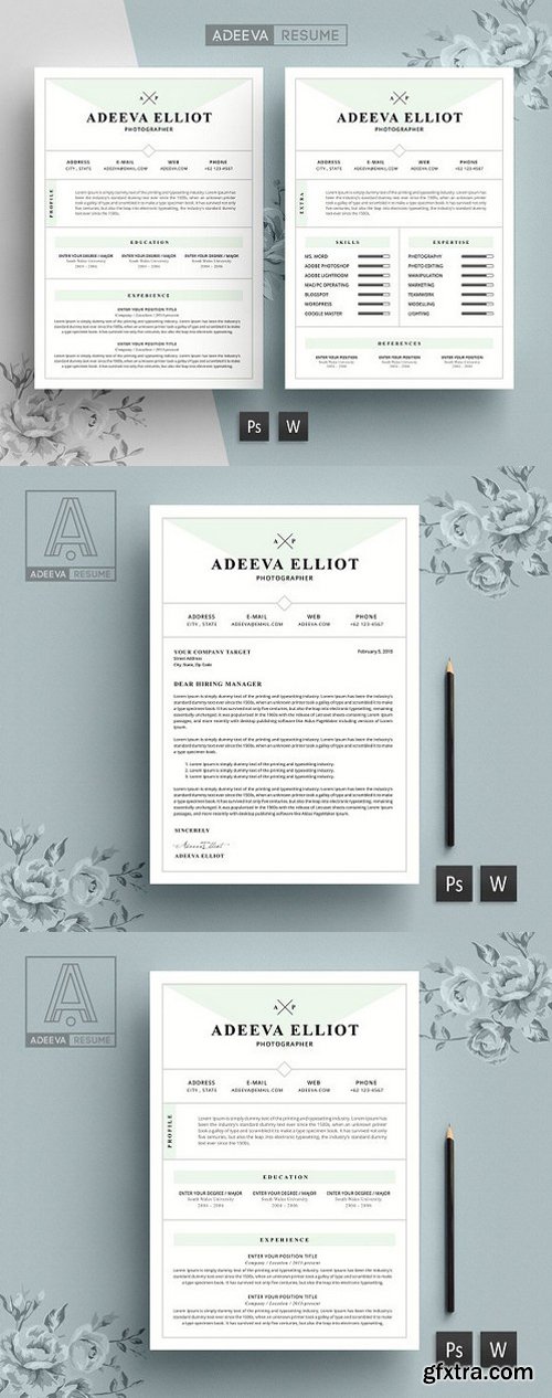 CM - Modern Resume Template Elliot 919274