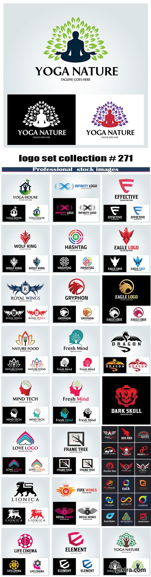 logo set collection # 271