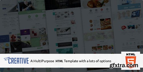 ThemeForest - Creative v1.0 - Multipurpose HTML Business Theme - 17014040