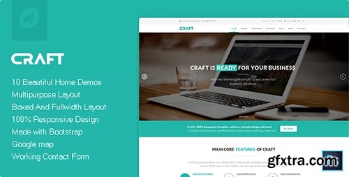 ThemeForest - Craft v1.0 - Multipurpose & Responsive HTML Theme - 16881642