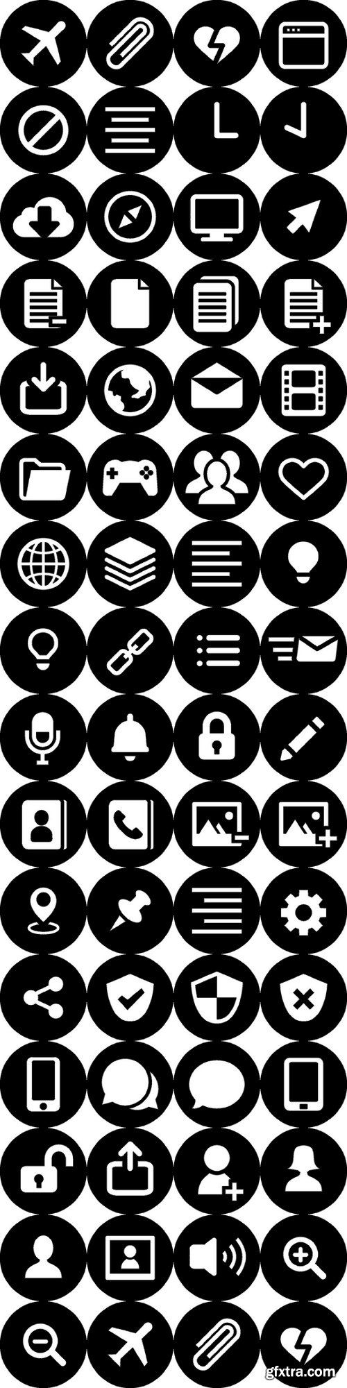 Interface icon set