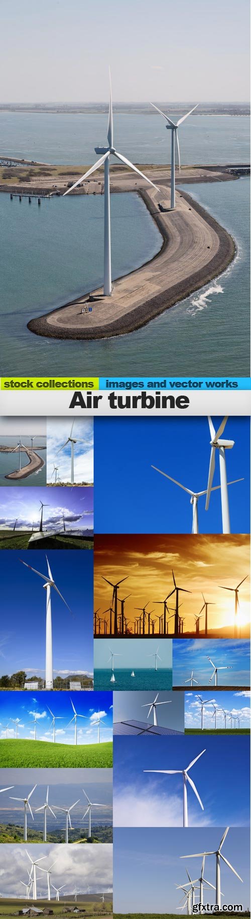 Air turbine, 15 x UHQ JPEG