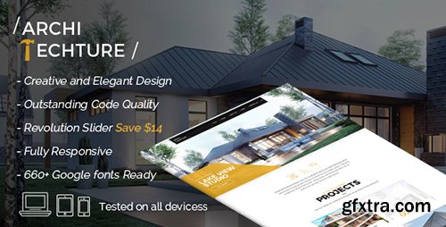 ThemeForest - Architecture v1.1 - Portfolio, Design & Architect Template - 15677852