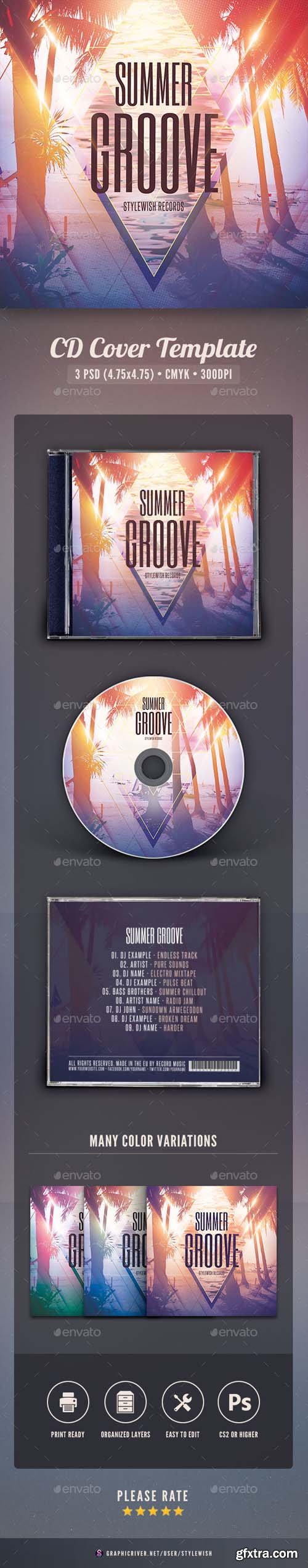 GR - Summer Groove CD Cover Artwork 16437807