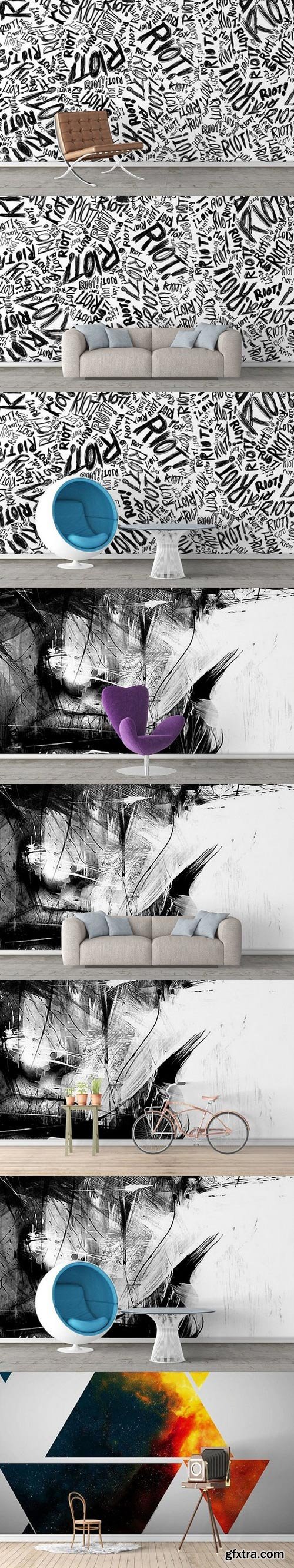 CM - Wall Art Mockups BUNDLE V1 1052095