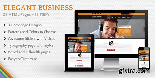 ThemeForest - Elegant Business - Responsive HTML (Update: 28 June 15) - 4133673