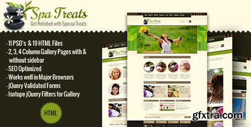 ThemeForest - Spa Treats - A Health / Spa Salon HTML Template (Update: 23 March 15) - 2872427