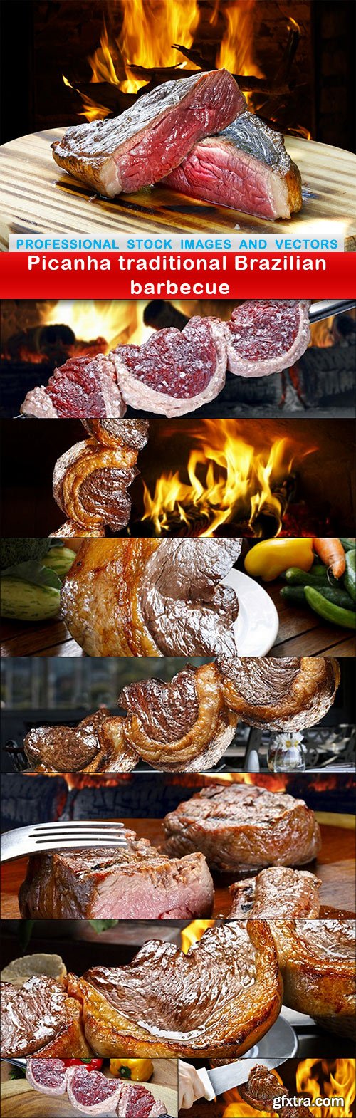 Picanha traditional Brazilian barbecue - 9 UHQ JPEG