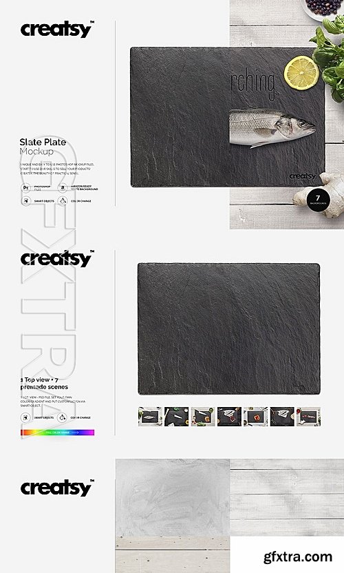 CM - Slate Plate Mockup 1161847