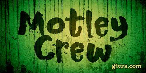 DK Motley Crew font