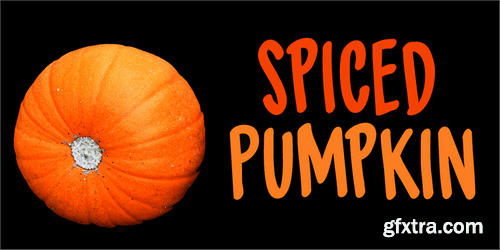 DK Spiced Pumpkin font