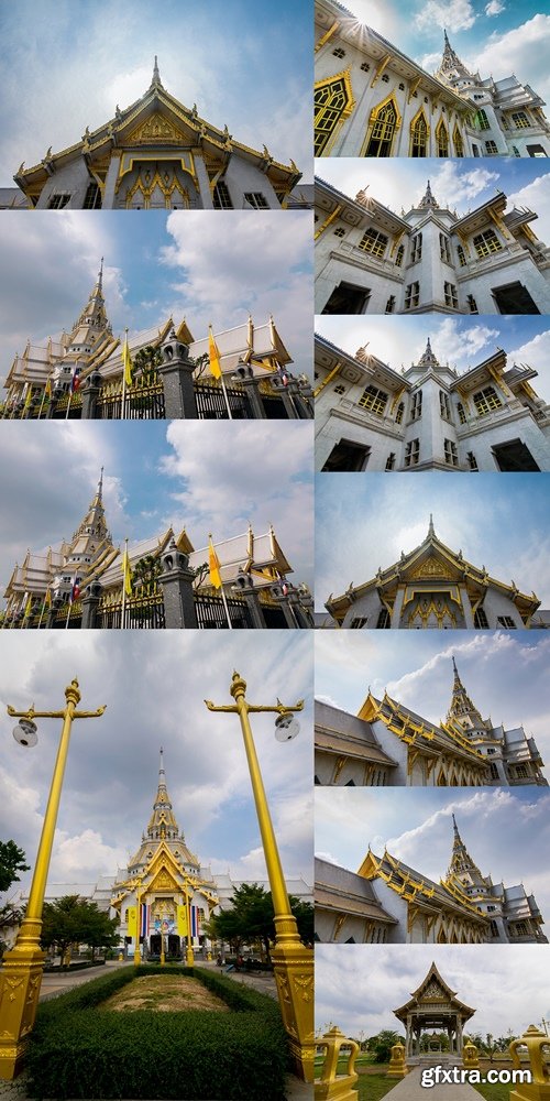 THAILAND - Photo of a famous temple in this country