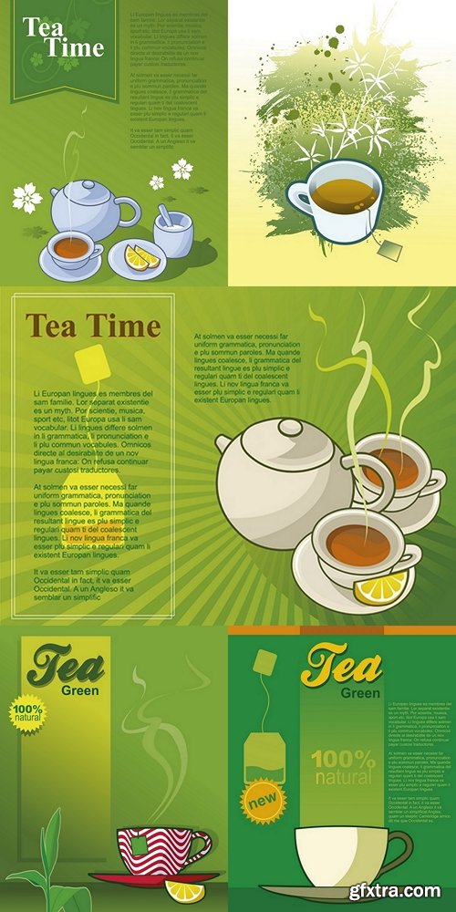 Green Tea vector